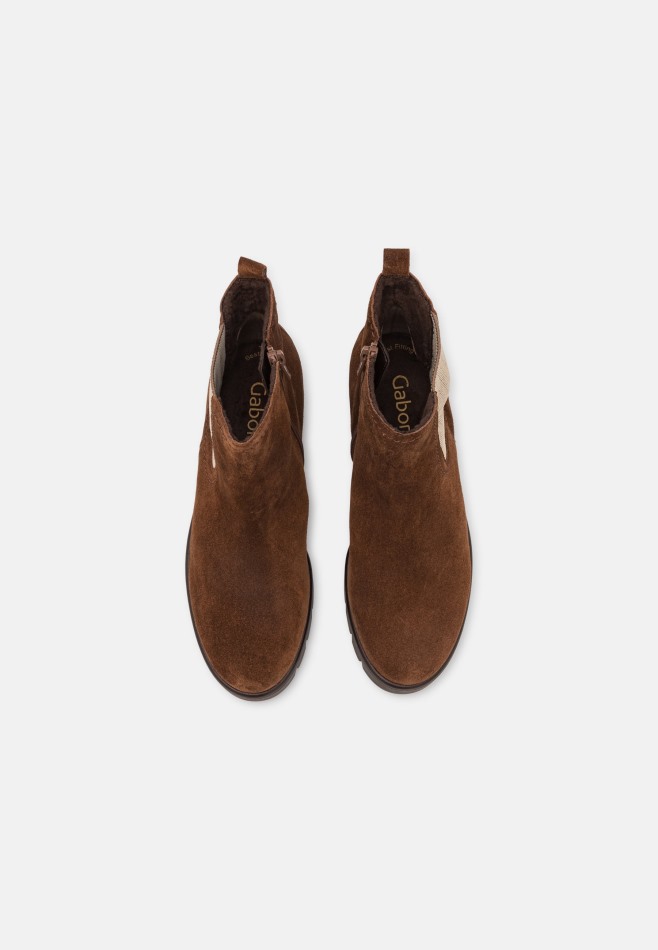 Gabour | Bottines Exclusives à Plateforme Whisky
